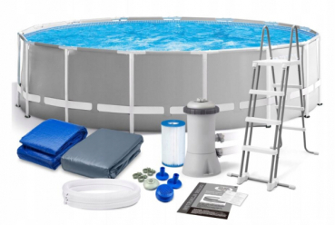 Preview: Intex Prism Frame Pool Set Ø 457x122 cm
